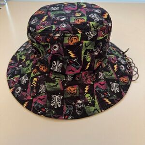 Halloween horror nights bucket hat horror movies rare HHN universal studios
